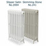 CI-NE760-4-D-013-014 - Georgian 4 Column Cast Iron Radiator H760mm x W1424mm CI-NE760-4-D-013-014 - Georgian 4 Column Cast Iron Radiator H760mm x W1424mm